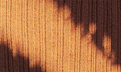Mango Tie-dye Knitted Top Brown In Brown