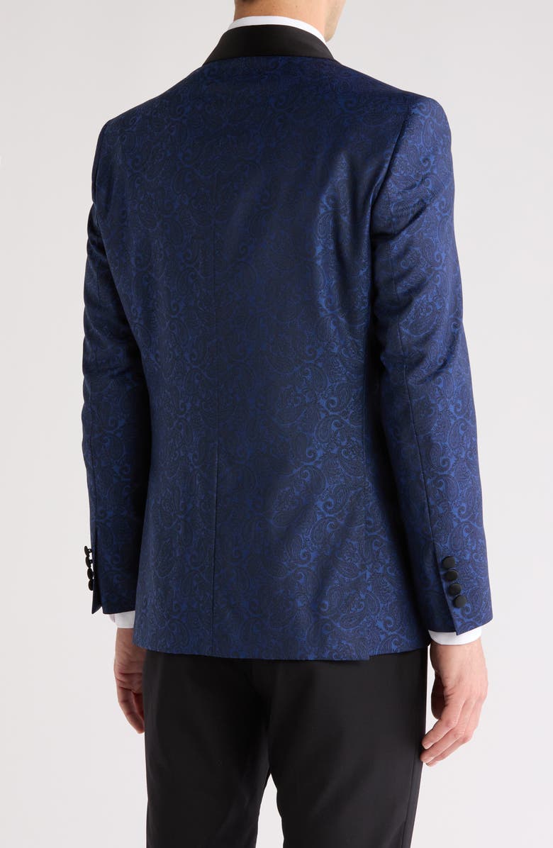 Ted Baker London Paisley Dinner Jacket, Alternate, color, 