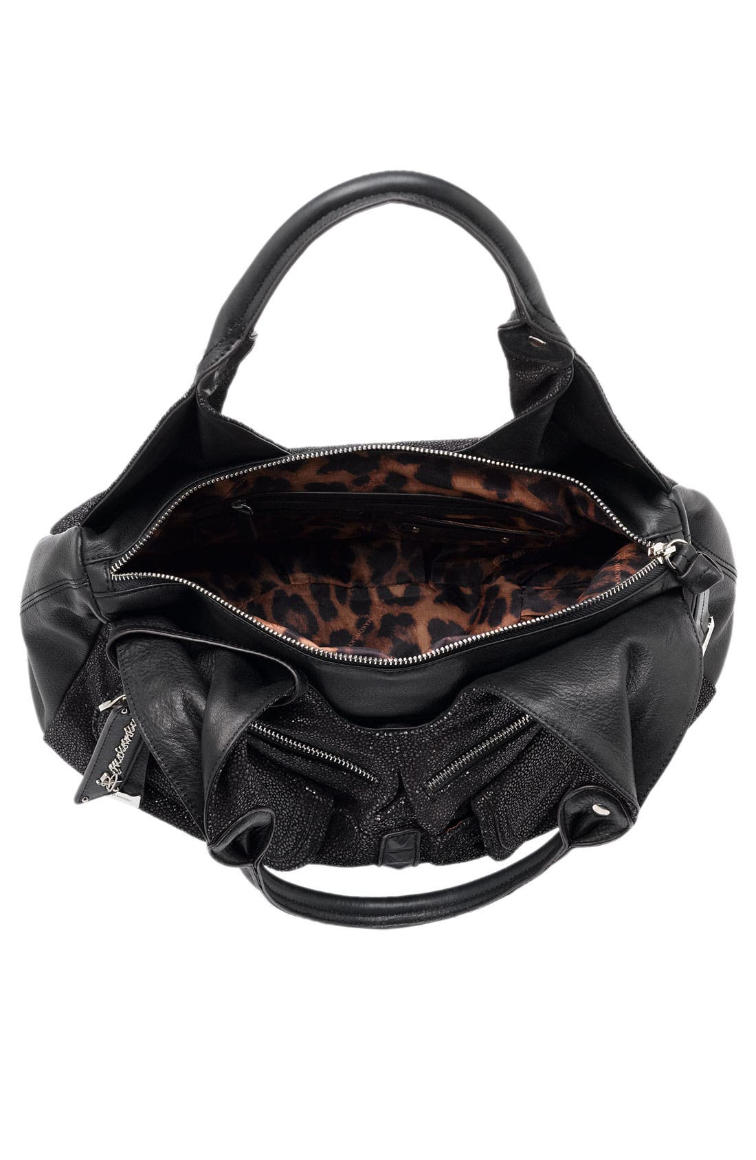 B. Makowsky 'Stanton' Leather Satchel, Alternate, color, 