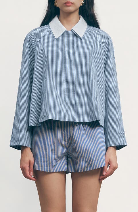 Milton Cotton Gingham Jacket