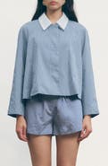 MAUDE CLUB Milton Cotton Gingham Jacket