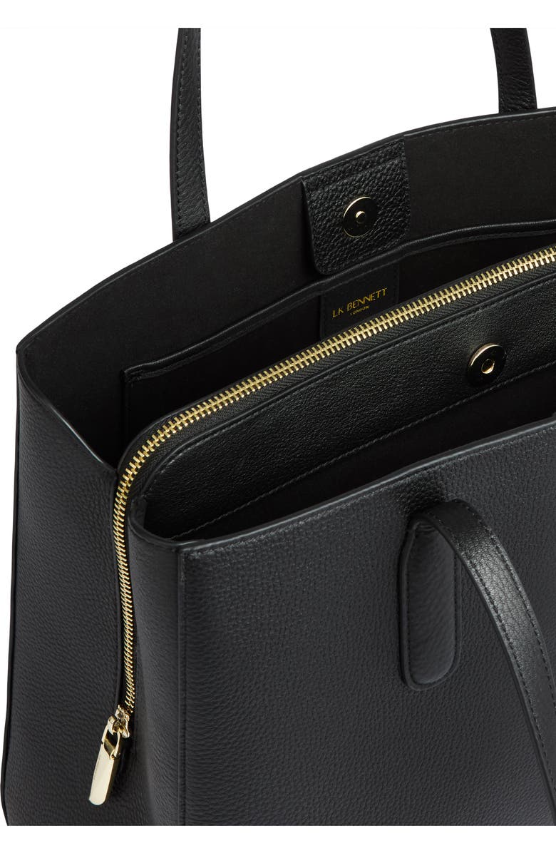 LK Bennett Olivia Oliod Leather Tote, Alternate, color,