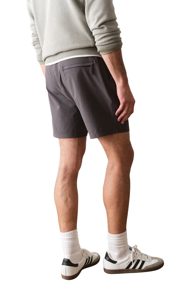 Lined 6-Inch Sport and Swim Shorts, Alternate, color, ASPHALT
