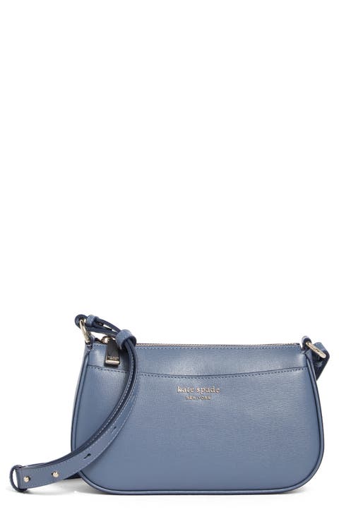 small bleecker saffiano leather crossbody bag