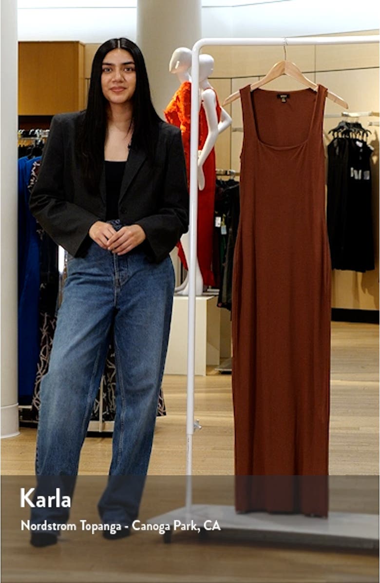 Nadja Sleeveless Jersey Maxi Dress, sales video thumbnail