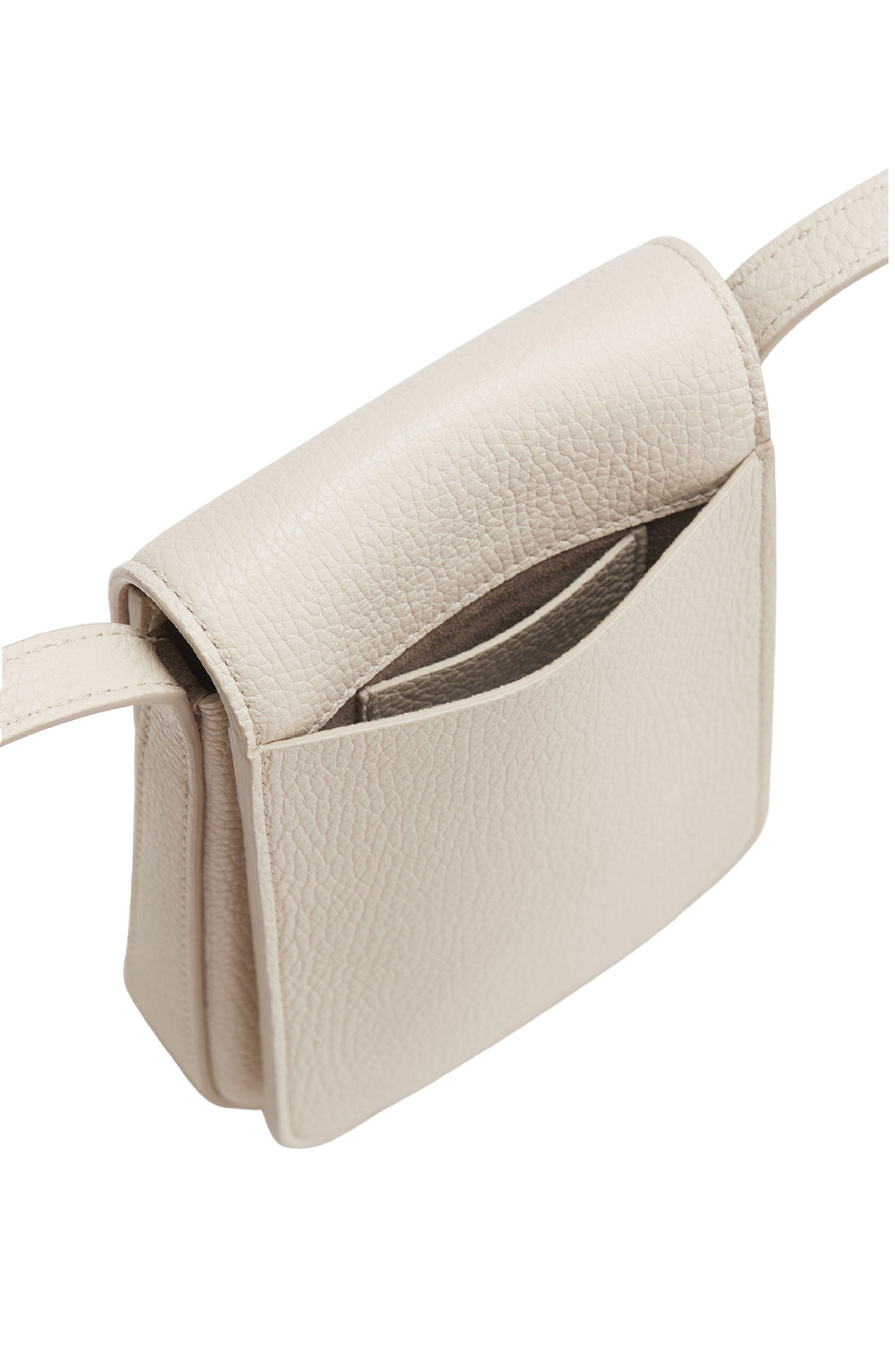 Cuyana Concertina Leather Crossbody Phone Bag, Alternate, color, 