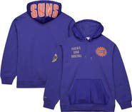 Mitchell & Ness Men's Mitchell & Ness Purple Phoenix Suns Team OG 2.0 Vintage Logo Fleece Pullover Hoodie