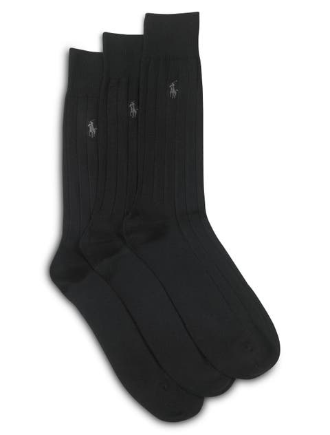 Big & Tall 3-pk Dress Socks