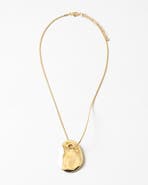 Erin McDermott Jewelry City Streets Gold Disc Necklace