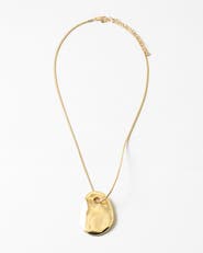 Erin McDermott Jewelry City Streets Gold Disc Necklace