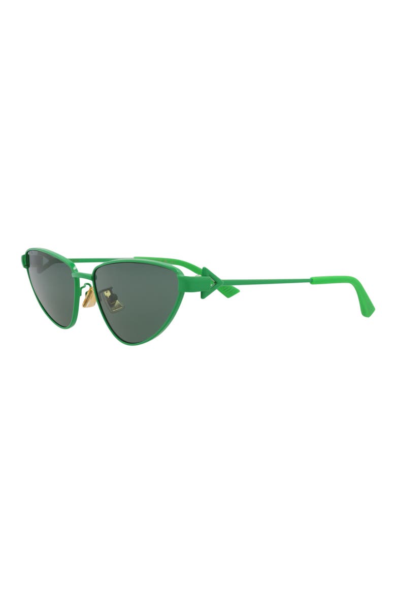 59mm Cat Eye Sunglasses, Alternate, color, GREEN