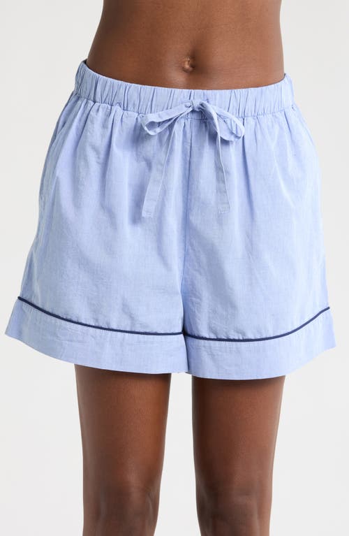 Nordstrom Classic Short Cotton Pajamas In Blue