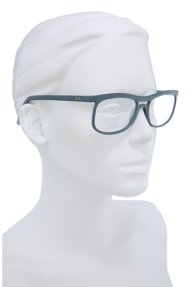 56mm Pillow Optical Glasses, Alternate, color, GREEN
