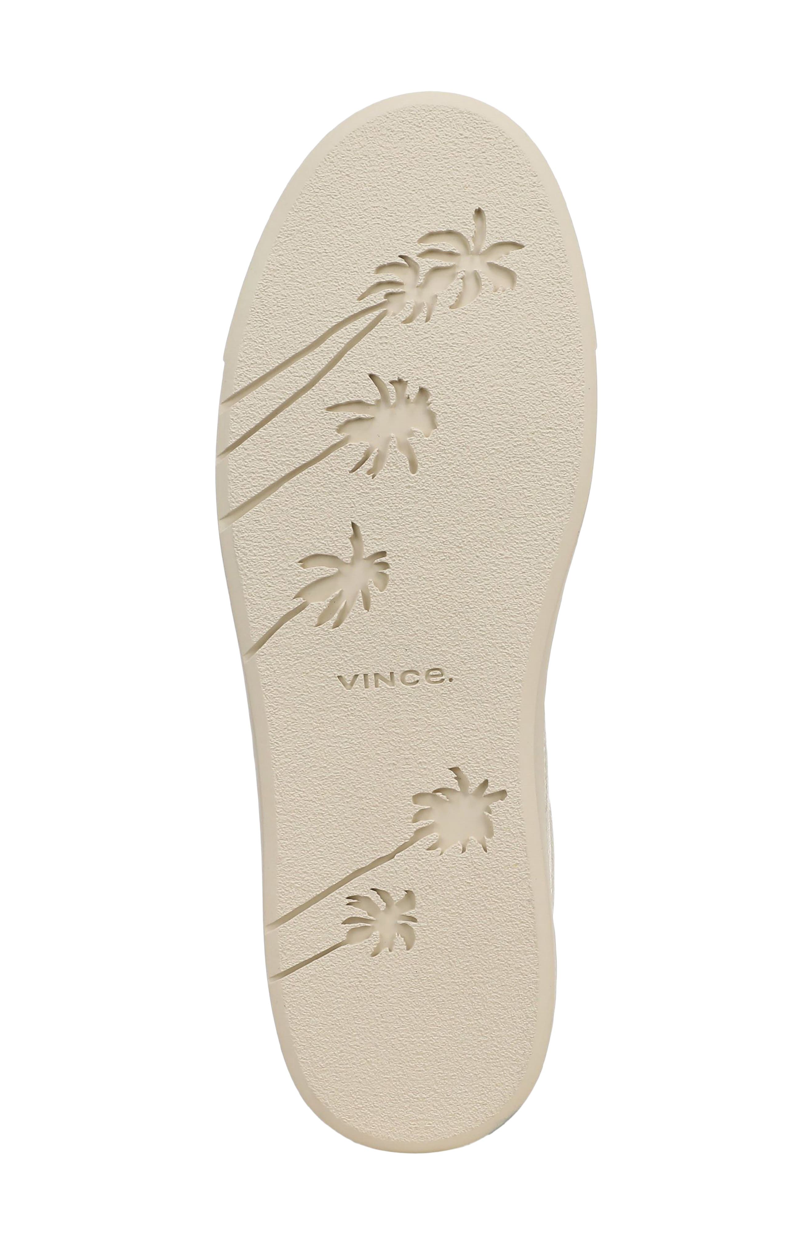 Vince Palm Sneaker, Alternate, color, Pebble White/Smoke Grey