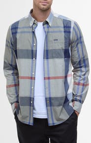 Barbour Harris Classic Fit Plaid Cotton Button-Down Shirt