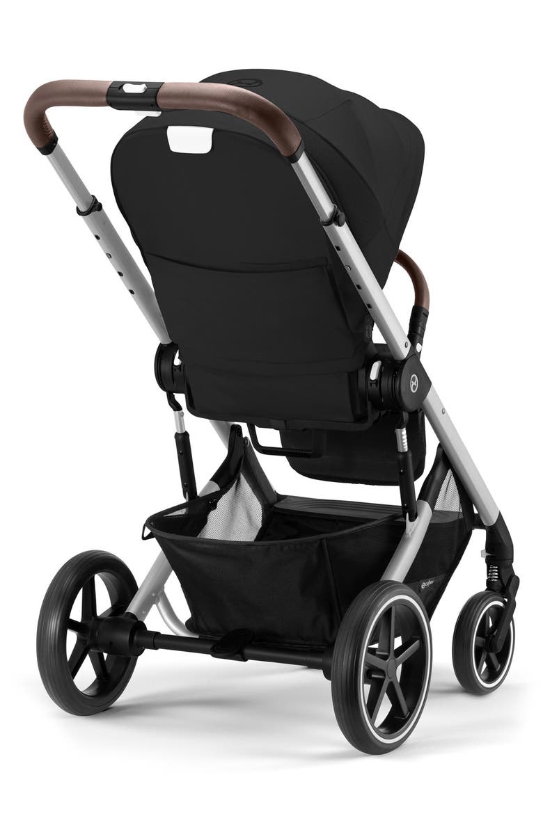 CYBEX Balios S Lux Stroller + Aton G Infant Car Seat Travel System, Alternate, color, Moon Black