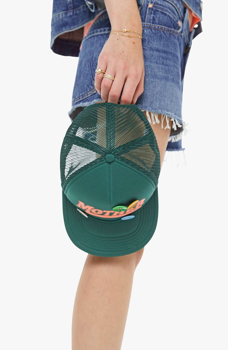 MOTHER The 10-4 Snapback Trucker Hat, Alternate, color, Expert Frogger