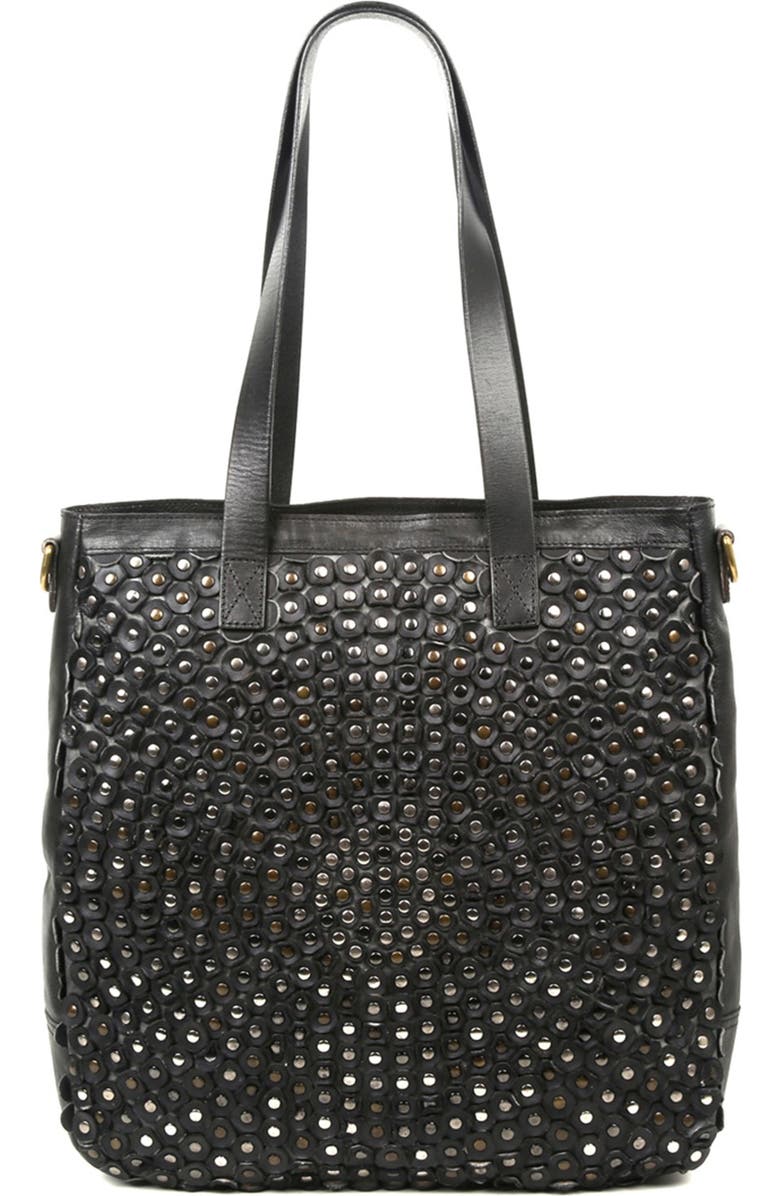 OLD TREND Stellar Stud Leather Tote Bag, Main, color,