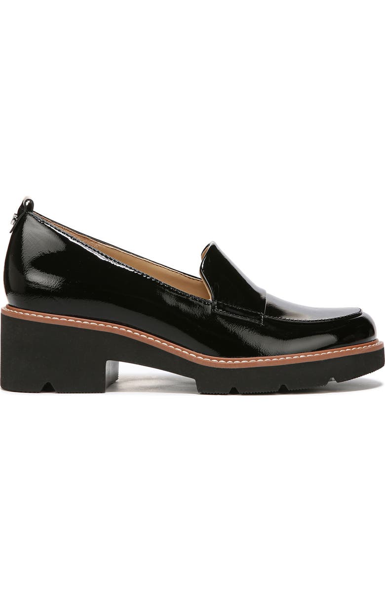 Naturalizer Darry Leather Loafer, Alternate, color, Black Patent Leather
