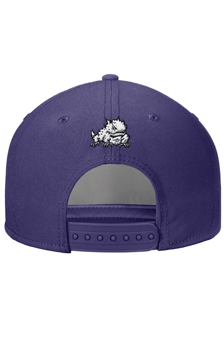 Nike Men's Nike Purple TCU Horned Frogs Rise Adjustable Hat, Alternate, color, Purple