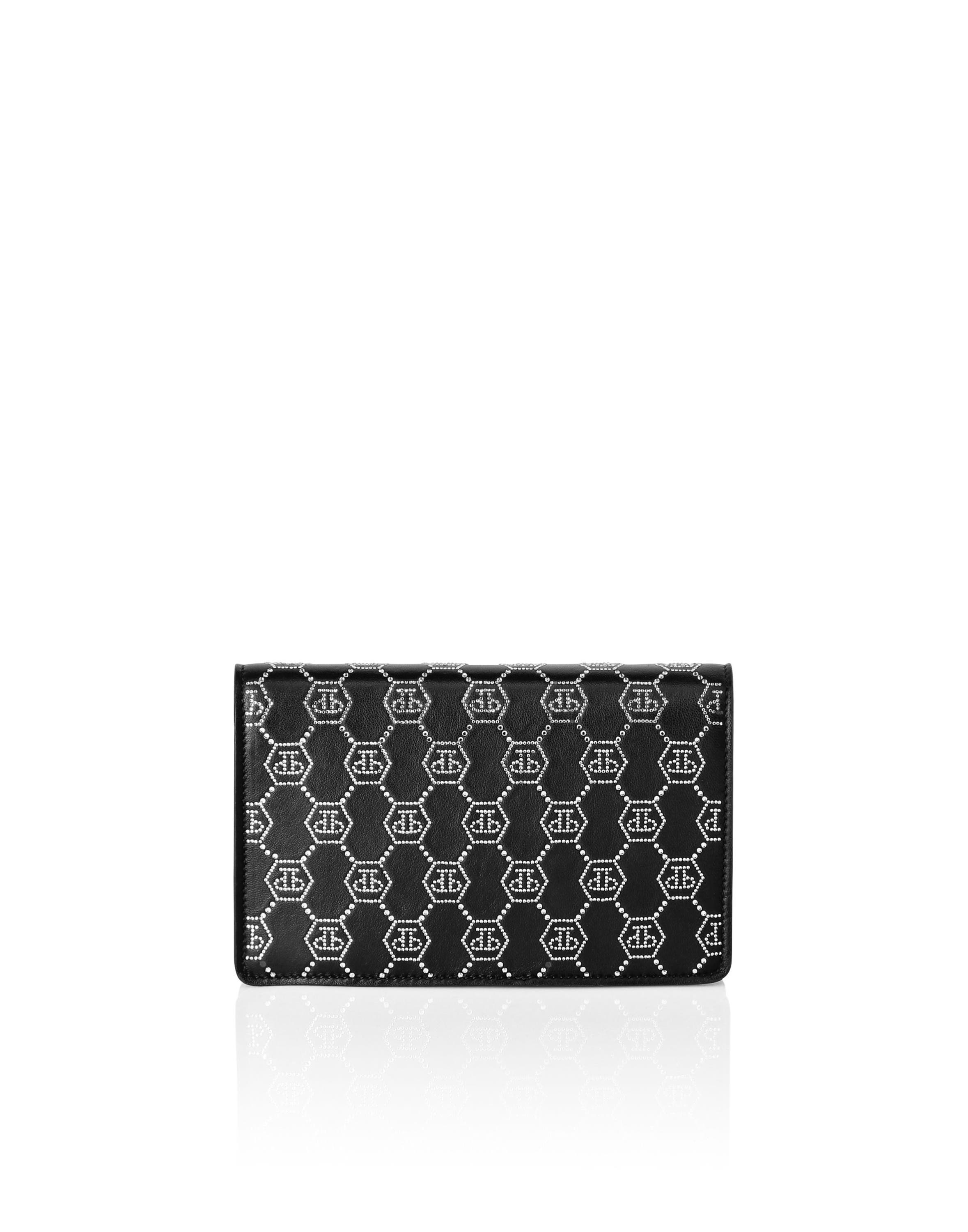 Hexagon Bag Monogram Strass Monogram Strass Women, Alternate, color, black
