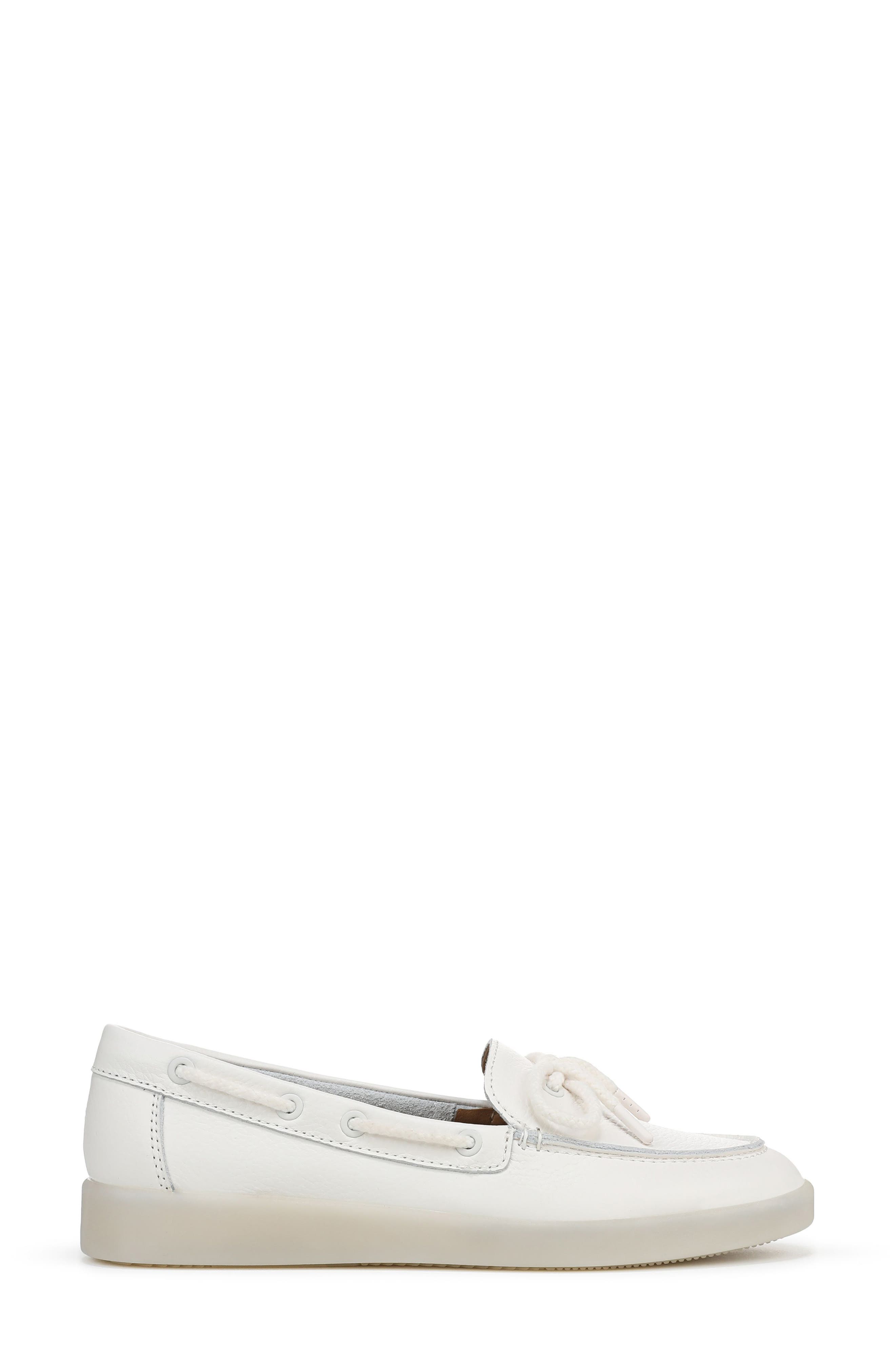 Keelboat Boat Shoe, Alternate, color, WARM WHITE