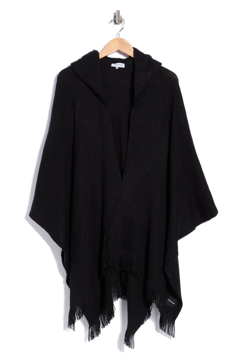 Supersoft Hooded Cardigan, Main, color, BLACK