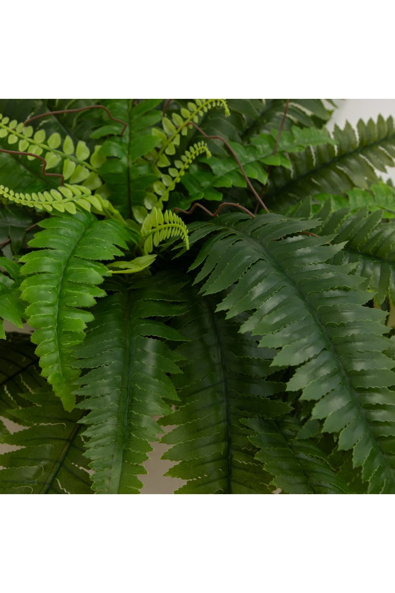 40-in UV Resistant Artificial Boston Fern (Indoor/Outdoor) - Set of 2, Alternate, color, Green