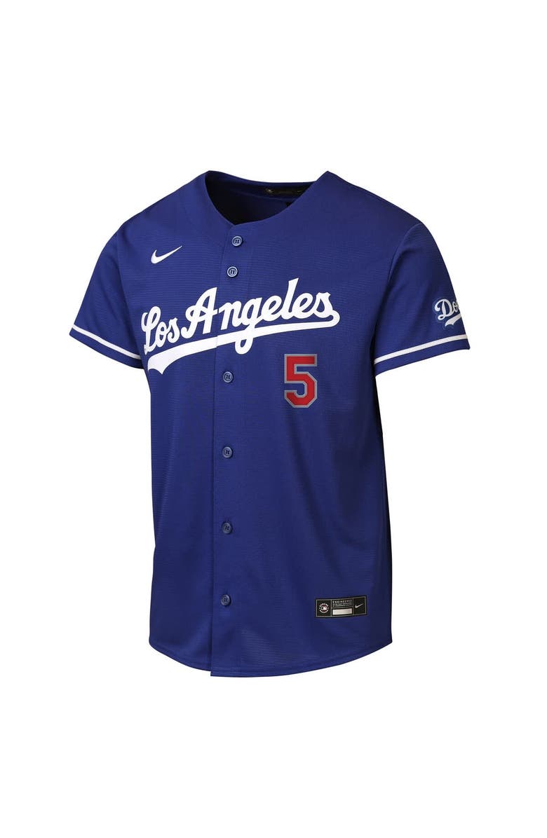 Nike Youth Nike Freddie Freeman Royal Los Angeles Dodgers Alternate Stadium Jersey, Alternate, color, 