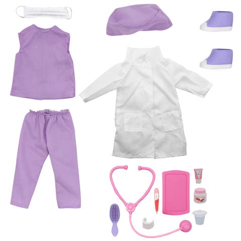 18" Doctor Dress Up Set 15 Pcs