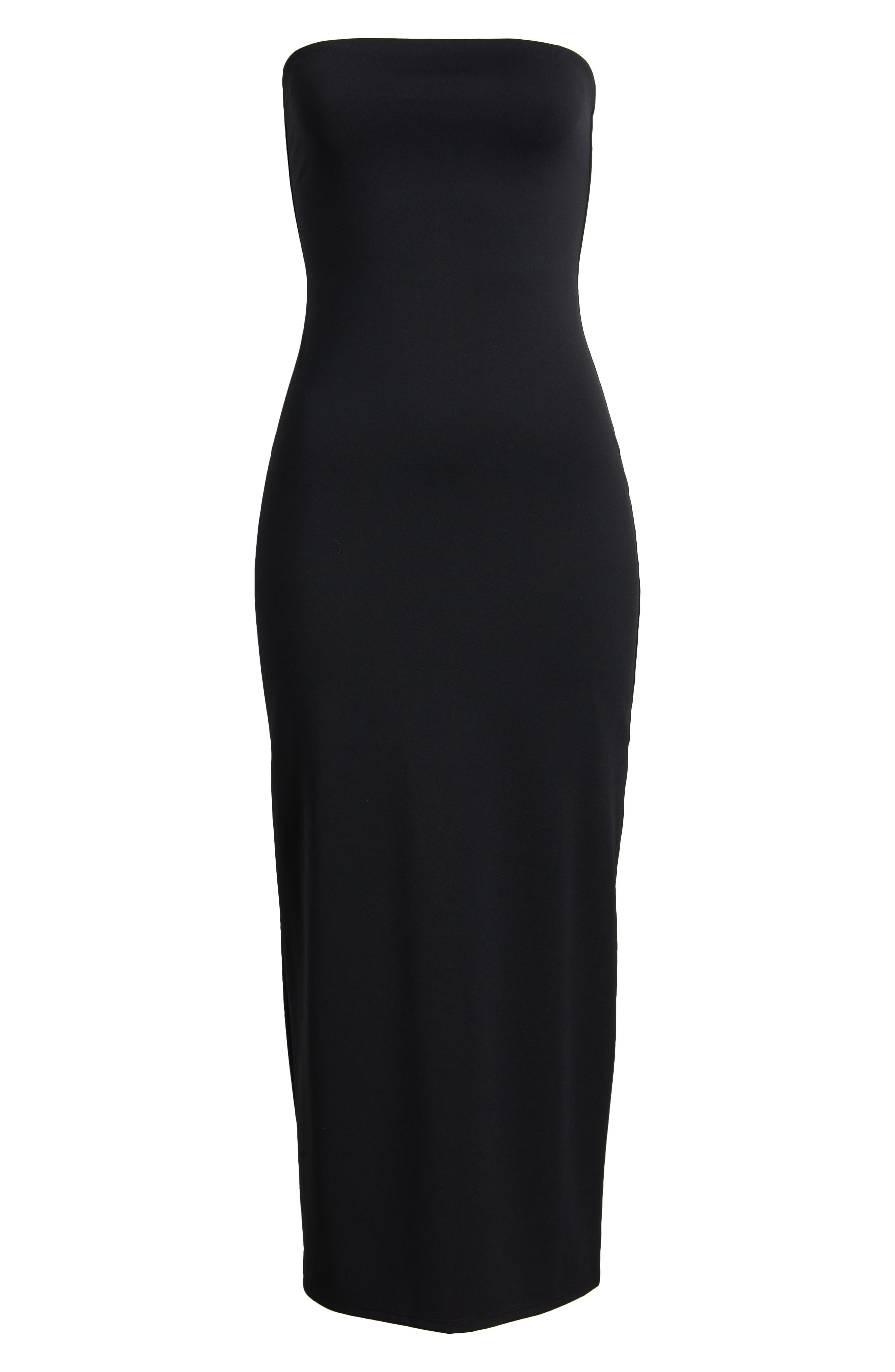 nordstrom black strapless dress Strapless Dress (Women)