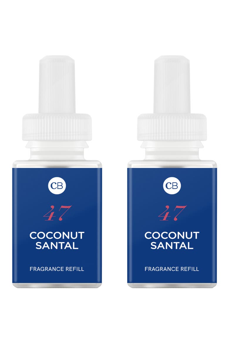 x Capri Blue 2-Pack Smart Fragrance Diffuser Refills, Main, color, COCONUT SANTAL