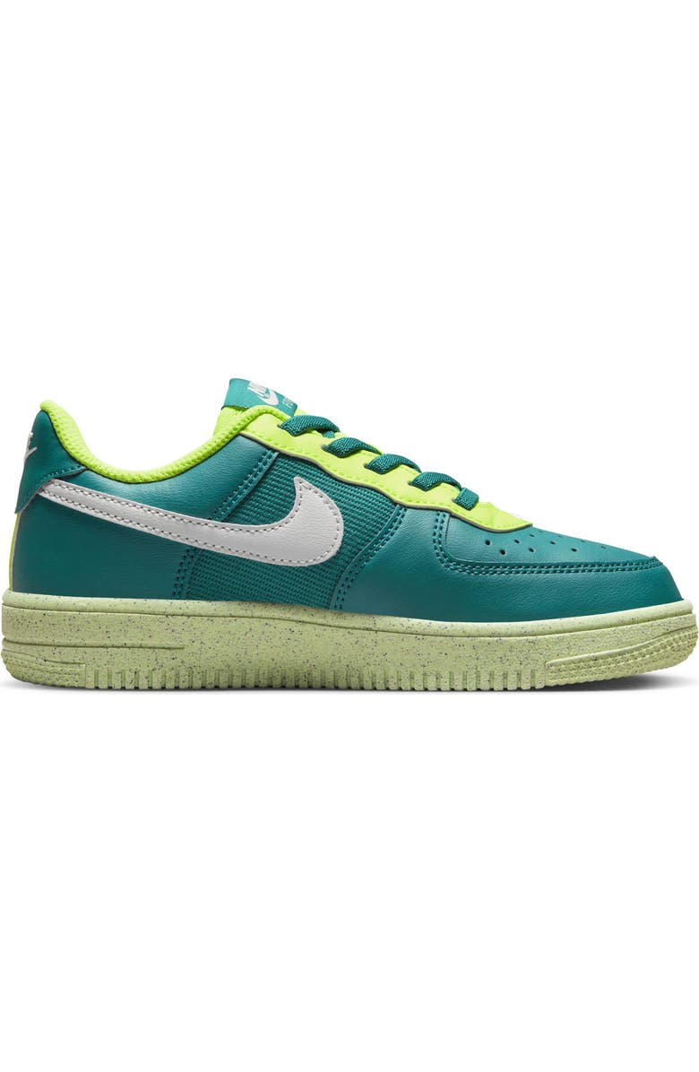 Nike Air Force 1 Crater Sneaker, Alternate, color, Spruce/ Volt/ Volt/ Phantom