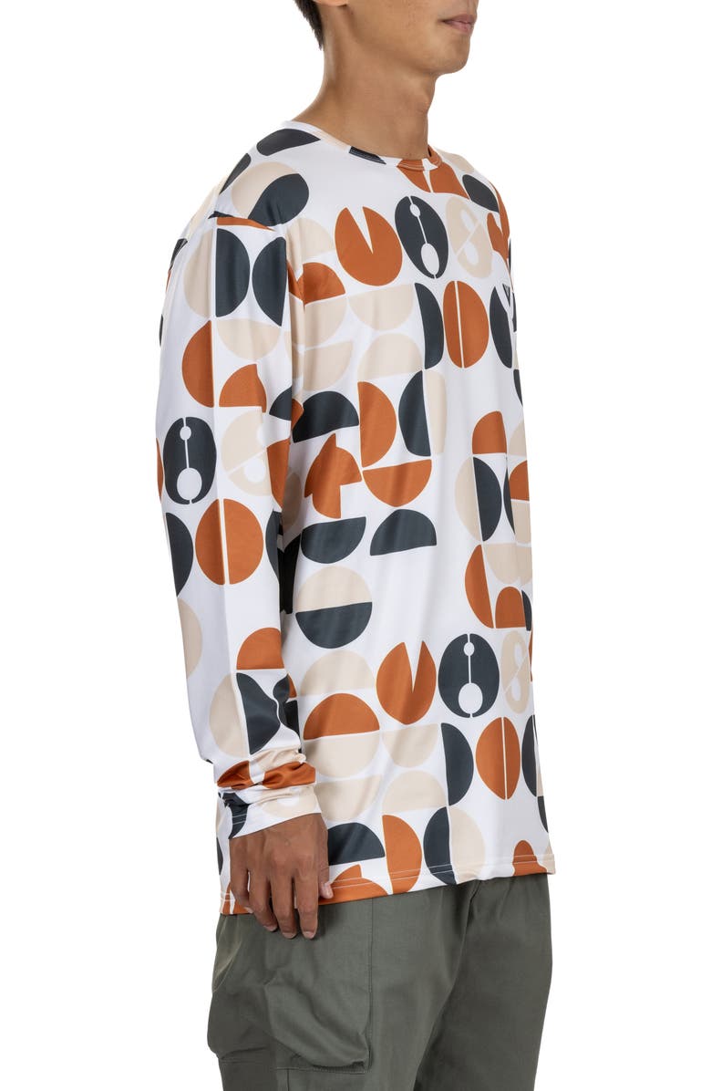 VAST Aqua Terra Vast Copy Camo Long Sleeve Performance Graphic T-Shirt, Alternate, color, 