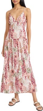 The Good Journey Paisley Print Maxi Dress