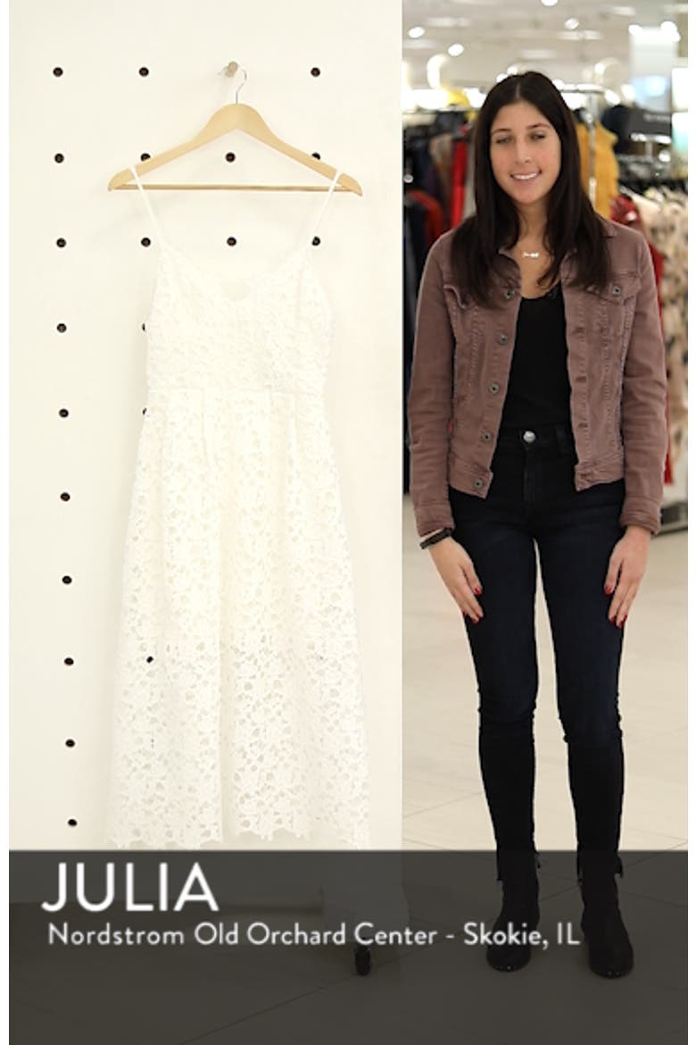 Lace Midi Dress video