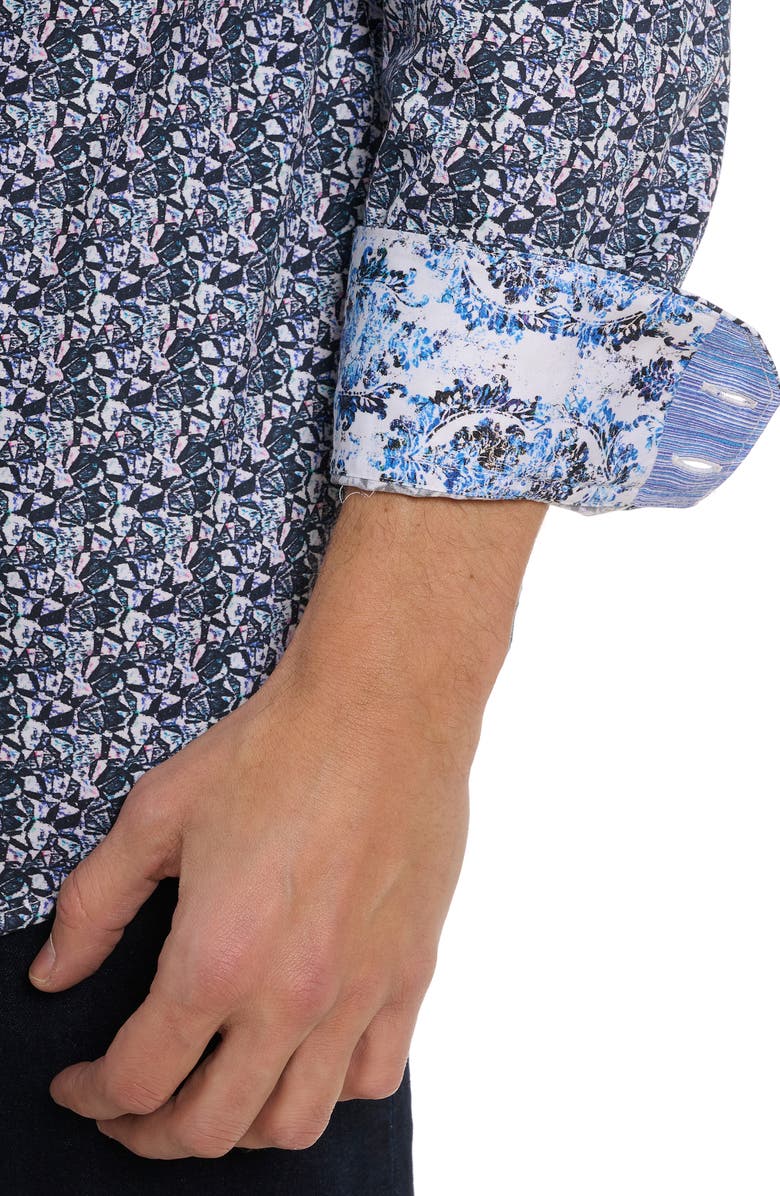 Robert Graham Nasoni Button-Up Shirt, Alternate, color, 