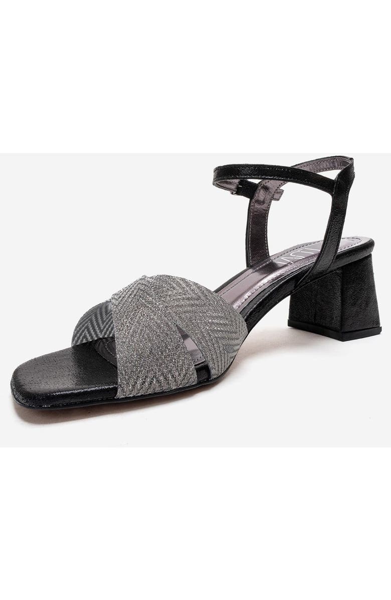 Prologue Shoes Milagro Block Heel Sandal, Alternate, color, Black
