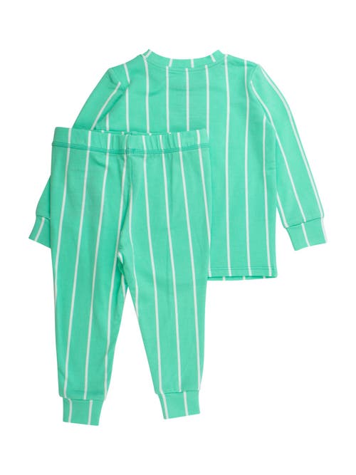 Rufflebutts Gender Inclusive Modal Blend Long Sleeve Pajama Set In Multi