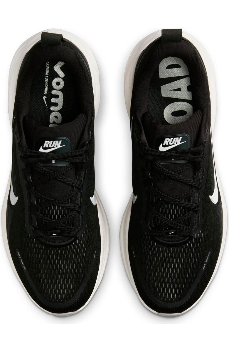 Nike Vomero 18 Running Shoe, Alternate, color, Black/ Summit White