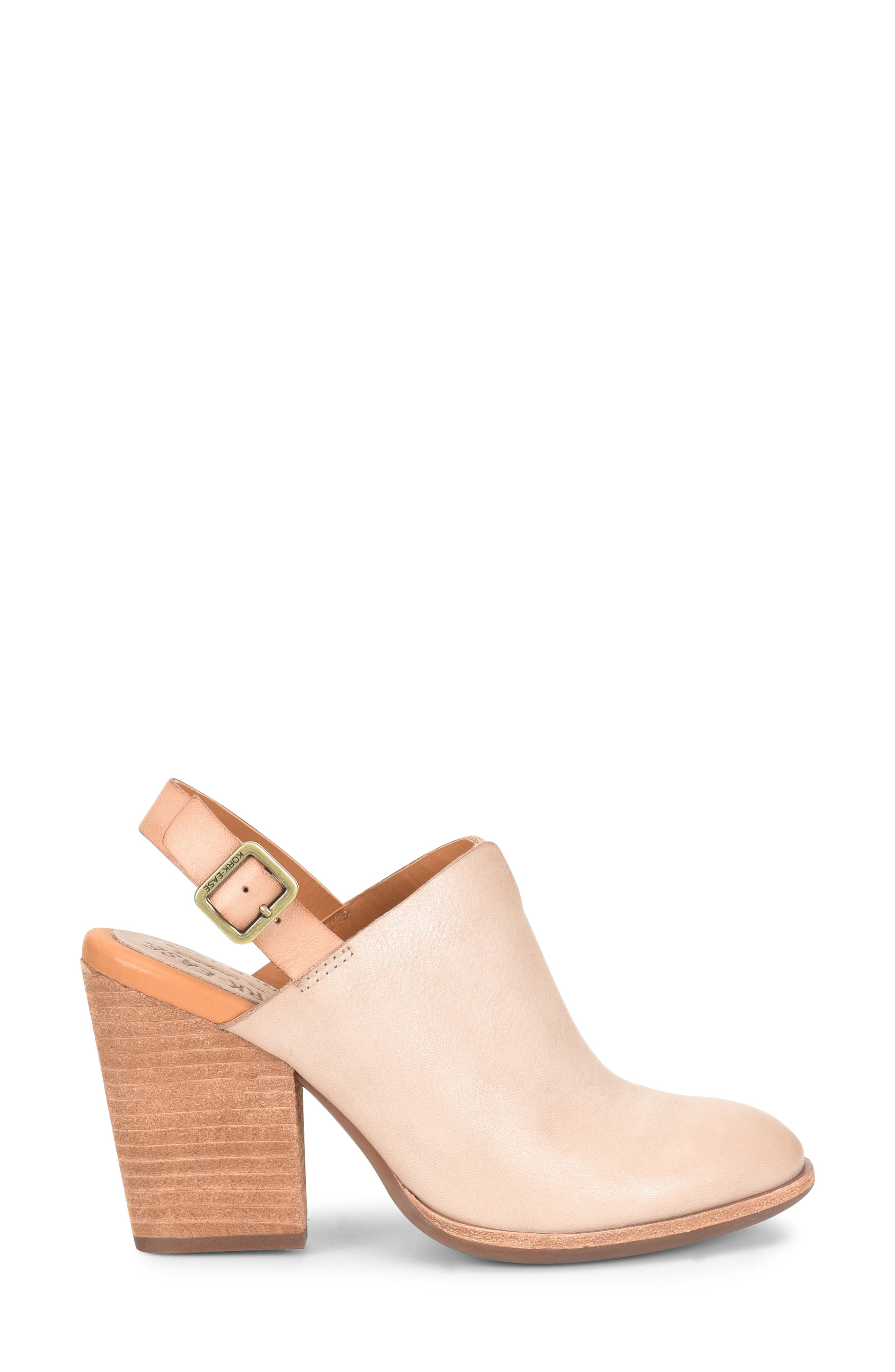 Janelle Slingback Clog, Alternate, color, TAUPE LEATHER