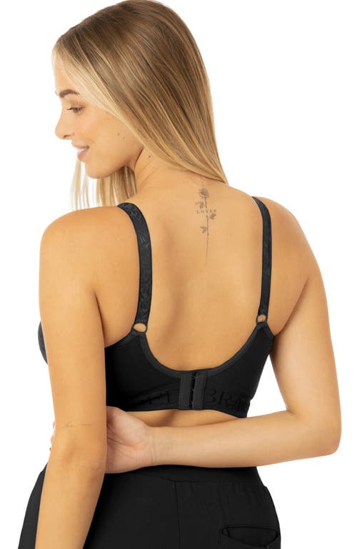 Kindred Bravely Busty Sublime Hands-free Pumping & Nursing Bra In Black