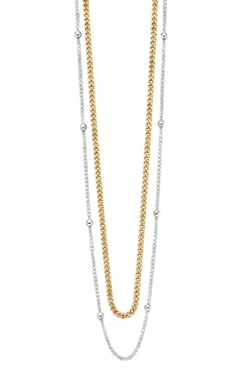 Two-Strand Layered Necklace