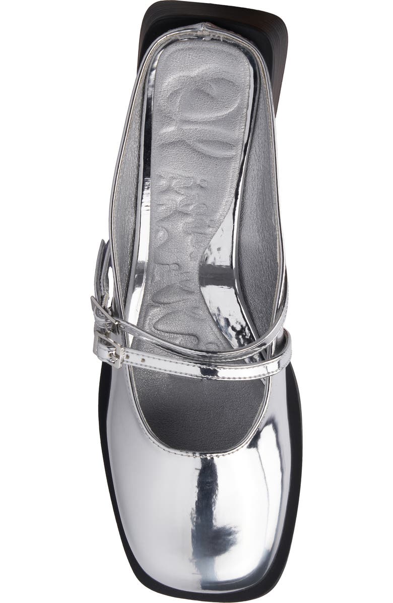 OLIVIA MILLER Aquarius Mule, Alternate, color, Silver