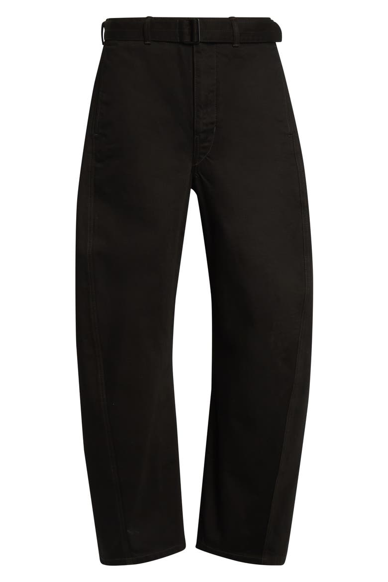 Twisted Belted Pants, Main, color, SLATE
