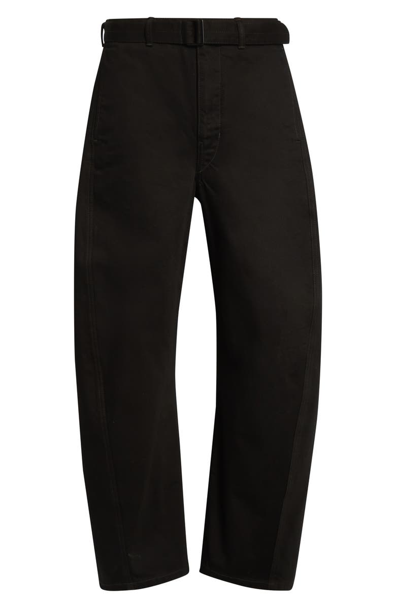 Lemaire Twisted Belted Pants, Main, color, Slate