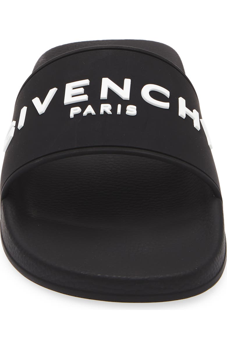 Givenchy Logo Slide Sandal, Alternate, color, 003 Black