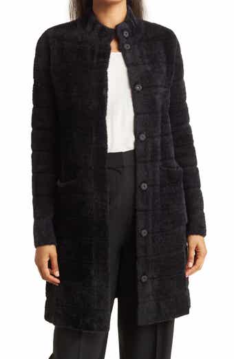 BY DESIGN Colette Quilted Faux Fur Jacket