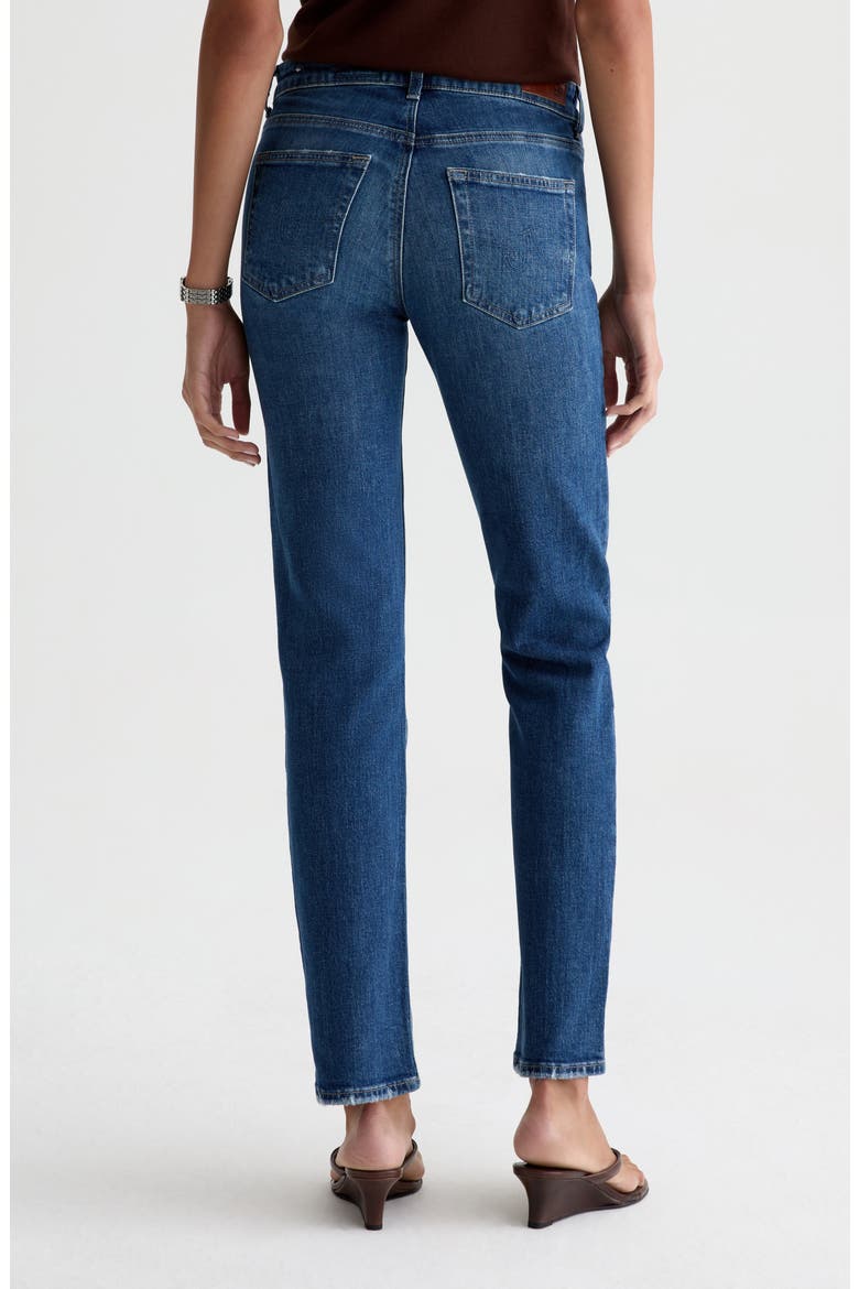 Sandra Low Rise Straight Leg Jeans, Alternate, color, MYKONOS