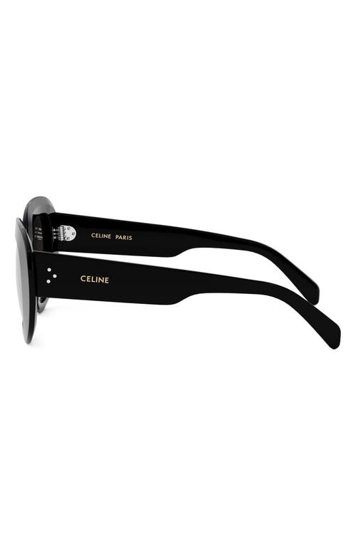 Celine Bold 3 Dots 51mm Gradient Butterfly Sunglasses